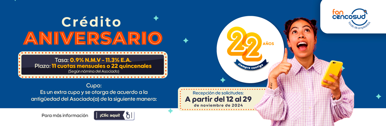 Crédito Aniversario